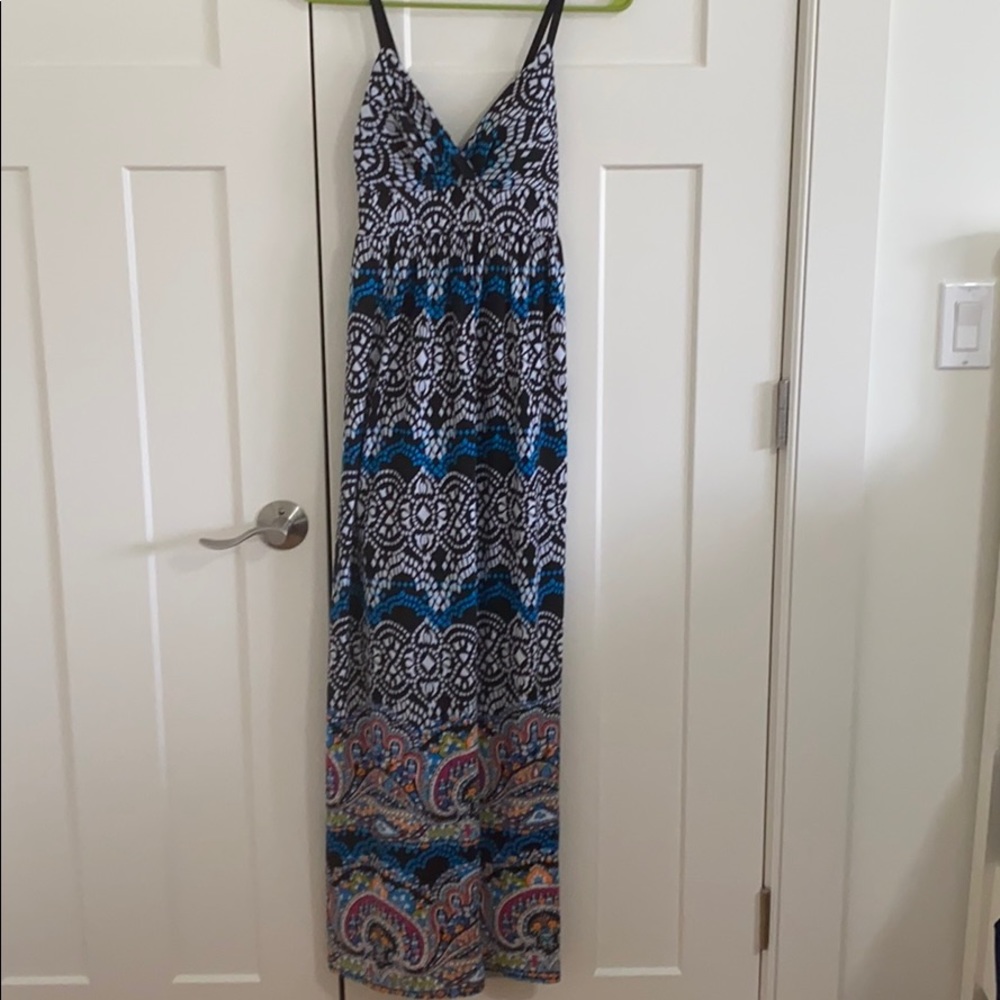 Pattern Maxi dress size small